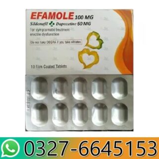 Efamole Dapoxetine Tablets Price in Pakistan