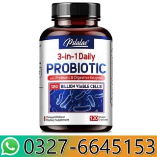3-in-1 Daily Probiotics Capsules Price in Pakistan